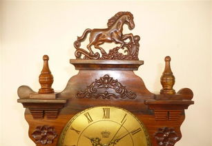 红木时钟 融合仿古工艺与精准计时的家居臻品